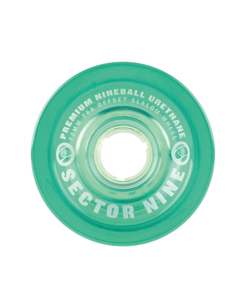 Roue de skate SECTOR 9 - 72mm 78a Offset 9balls Menthe