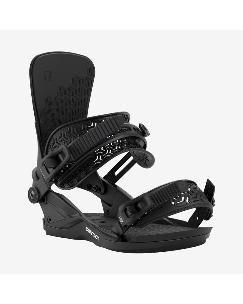 Fixations de snowboard UNION Contact Black Homme