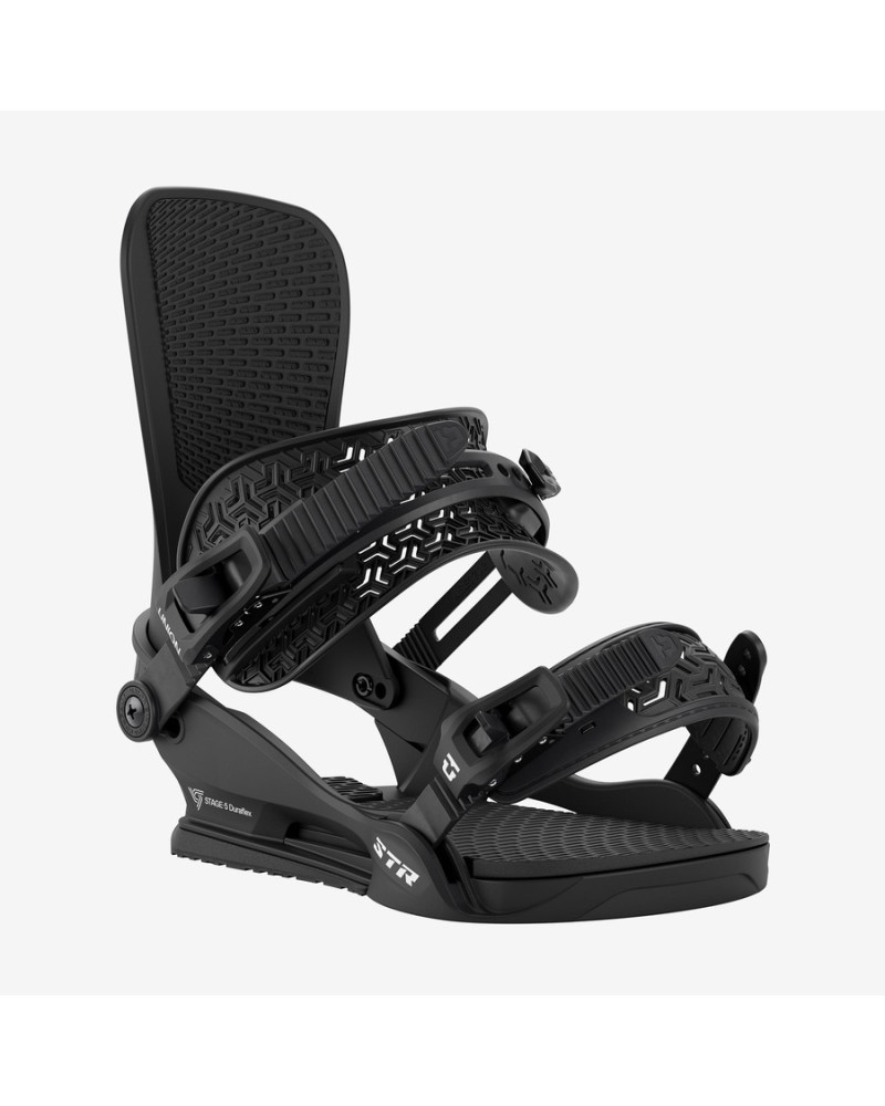 Fixations de snowboard UNION STR Black Homme