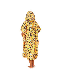 Poncho AFTER ESSENTIALS - Stamps - Tangerine