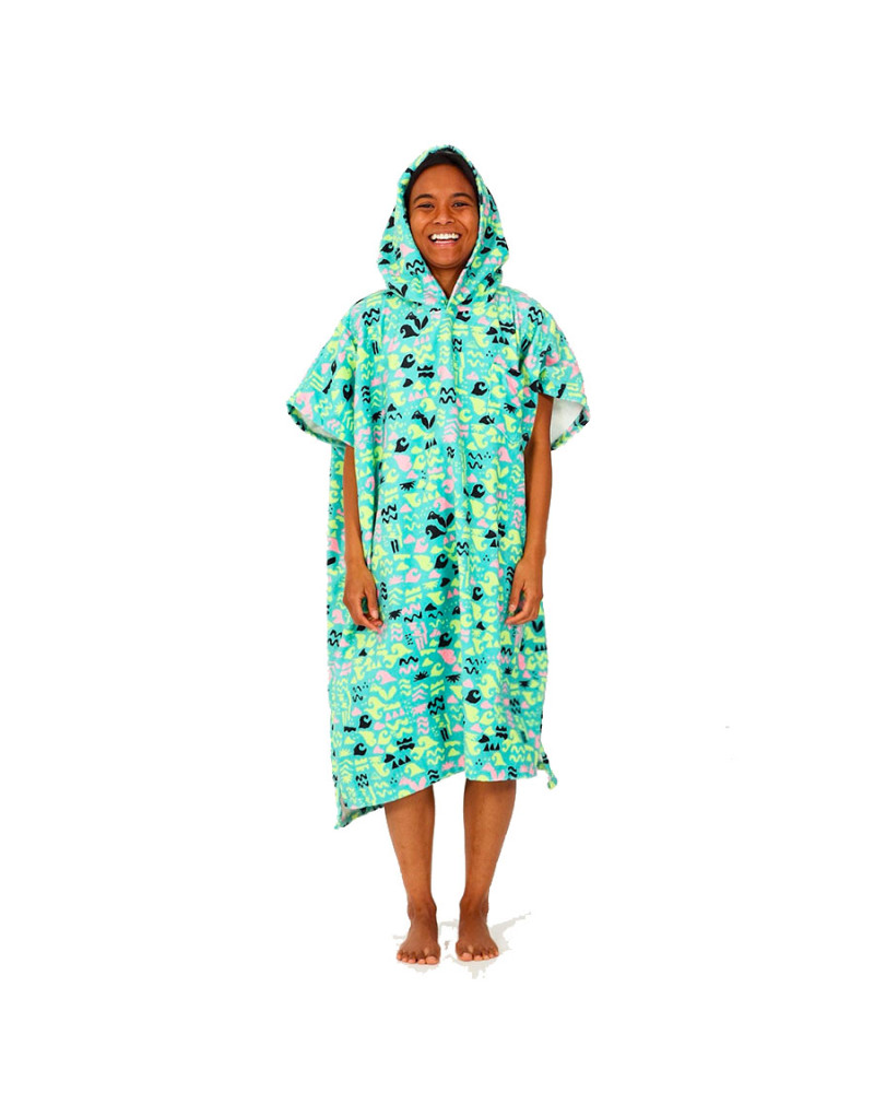 Poncho AFTER ESSENTIALS - Stamps - Neptune