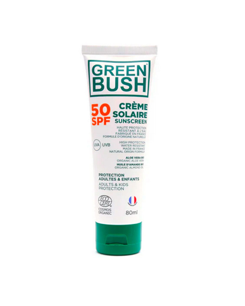 GREENBUSH - Creme Solaire SPF50 80ML " BIO COSMOS"