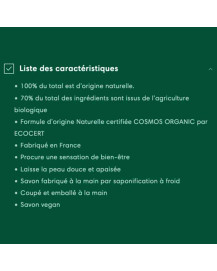 GREENBUSH - Savon Vegan "BIO COSMOS"