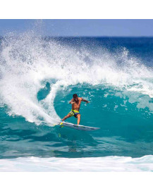 FCS - Ailerons de surf Filipe Toledo PC - Black/red