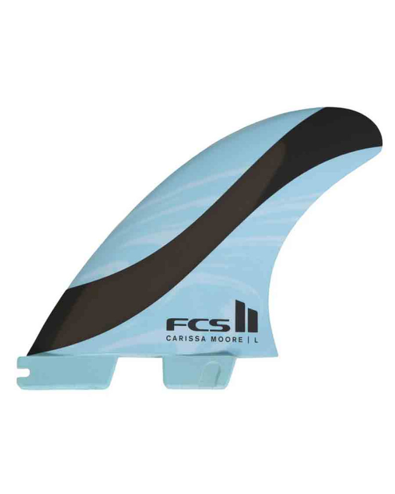 FCS - Ailerons de surf Carissa Moore Pc - Blue/black