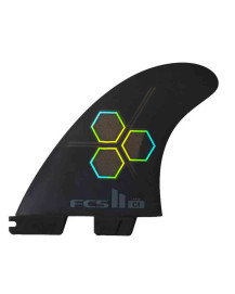 FCS - Ailerons de surf Channel Island PC - Black/Flame