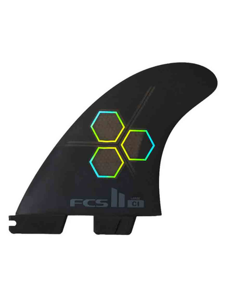 FCS - Ailerons de surf Channel Island PC - Black/Flame