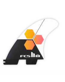 FCS - Ailerons de surf Channel Island PC -  White/Flame