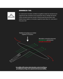 Foil F.ONE - Monobloc Tail Carving