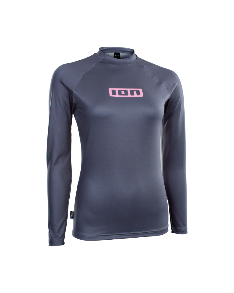 Top Lycra ION - Rashguard Promo LS - Steel Blue