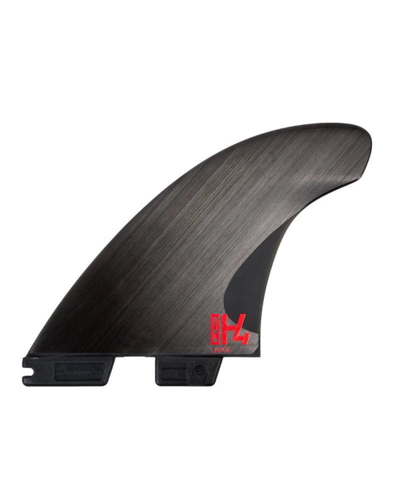 Ailerons de surf FCS - H4 Smoke