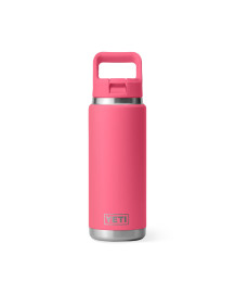 Gourde YETI - Rambler 26 Bouchon paille - Tropical Pink