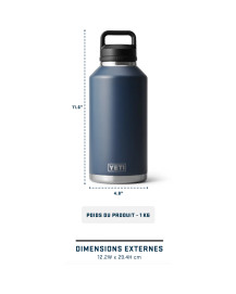 Gourde YETI - Rambler 64 Oz - Black
