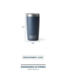 Mug YETI - Rambler 10 Oz Tumbler - Black