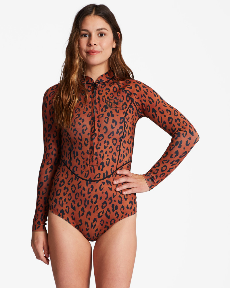 Shorty BILLABONG - Salty Dayz Ligth 1/1mm LS FZ - Spotted