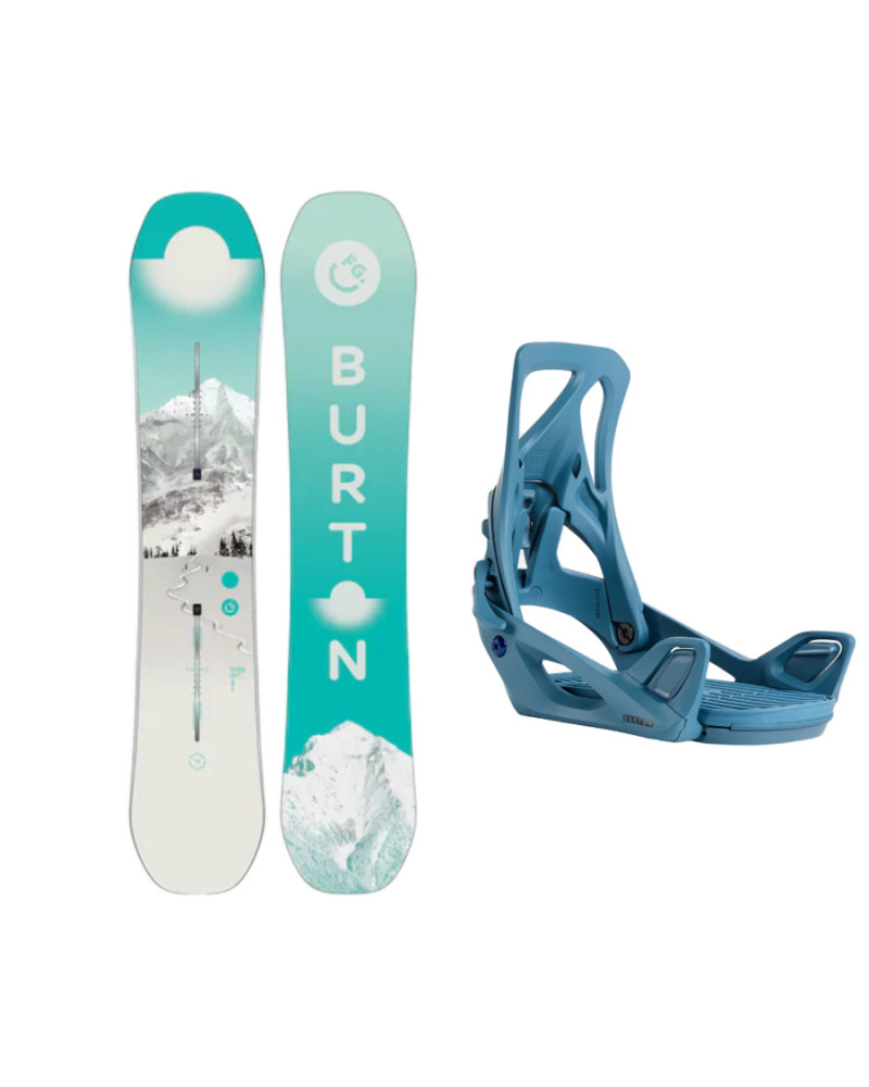 Pack Snowboard Burton Feelgood + Step On