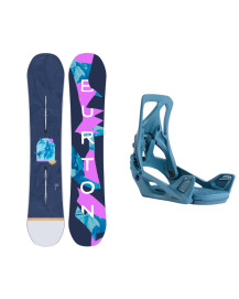 Pack Snowboard Burton Yeasayer + Step On