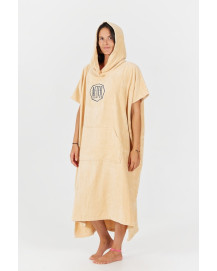 Poncho AFTER ESSENTIALS Logo Poncho Orange