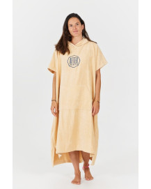 Poncho AFTER ESSENTIALS Logo Poncho Orange