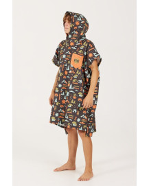 Poncho AFTER ESSENTIALS Outdoor Series Black