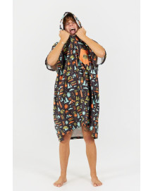 Poncho AFTER ESSENTIALS Outdoor Series Black