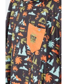 Poncho AFTER ESSENTIALS Outdoor Series Black