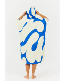 Poncho AFTER ESSENTIALS Splash Blue