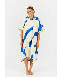 Poncho AFTER ESSENTIALS Splash Blue