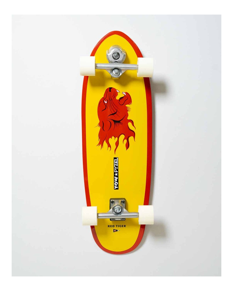 Surfskate YOW Red Tiger 32.6" Pyzel x Yow