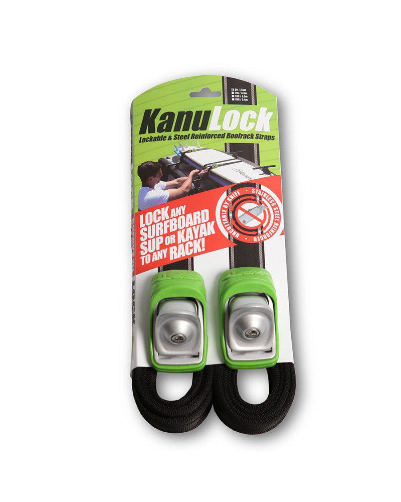 Sangles de transport à clef FCS Kanulock Lockable