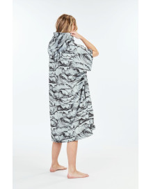 Poncho AFTER ESSENTIALS Ocean Dark Grey