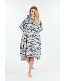 Poncho AFTER ESSENTIALS Ocean Dark Grey