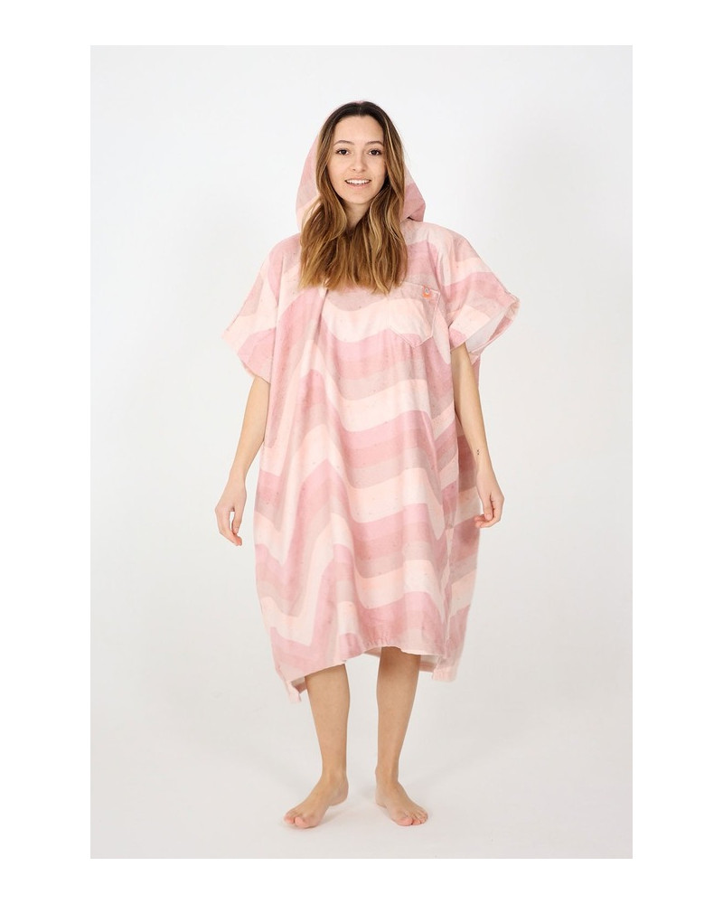 Poncho AFTER ESSENTIALS Ripple - Candy