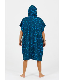 Poncho AFTER ESSENTIALS Tech Pocket - Blue Star