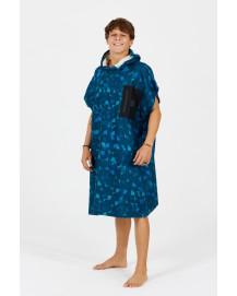 Poncho AFTER ESSENTIALS Tech Pocket - Blue Star