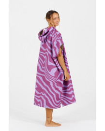Poncho AFTER ESSENTIALS Tech Pocket - Crazy Waves