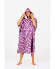 Poncho AFTER ESSENTIALS Tech Pocket - Crazy Waves