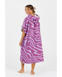 Poncho AFTER ESSENTIALS Tech Pocket - Crazy Waves