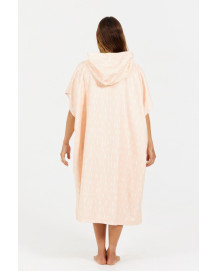 Poncho AFTER ESSENTIALS Tech Pocket - Tears of pink