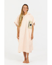 Poncho AFTER ESSENTIALS Tech Pocket - Tears of pink