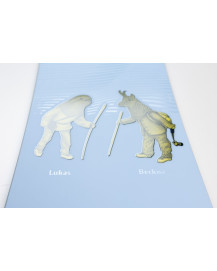 Board de snowboard NITRO Og Team Guest Shaper