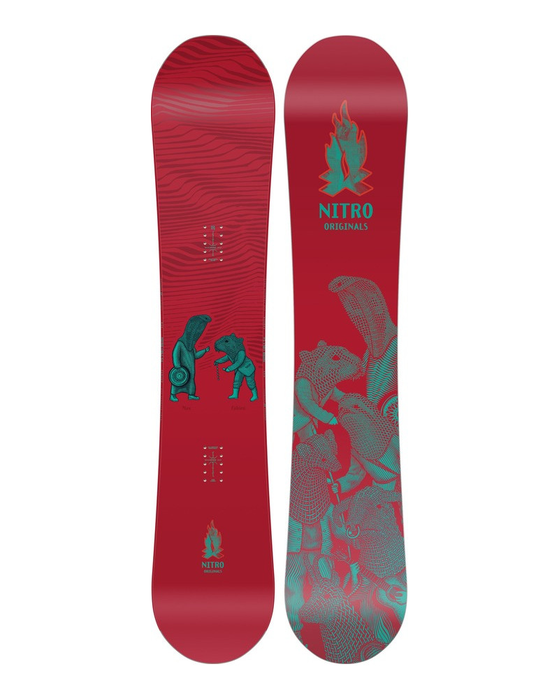 Board de snowboard NITRO Og Team Guest Shaper